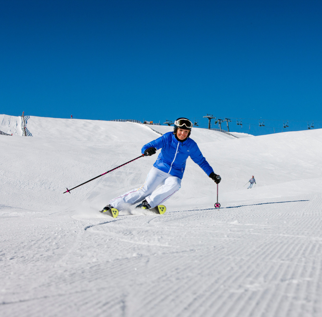 Skifahren von der Rosenkranzhöhe am Kreischberg