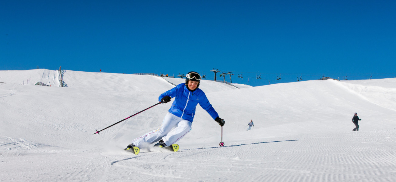 Skifahren von der Rosenkranzhöhe am Kreischberg
