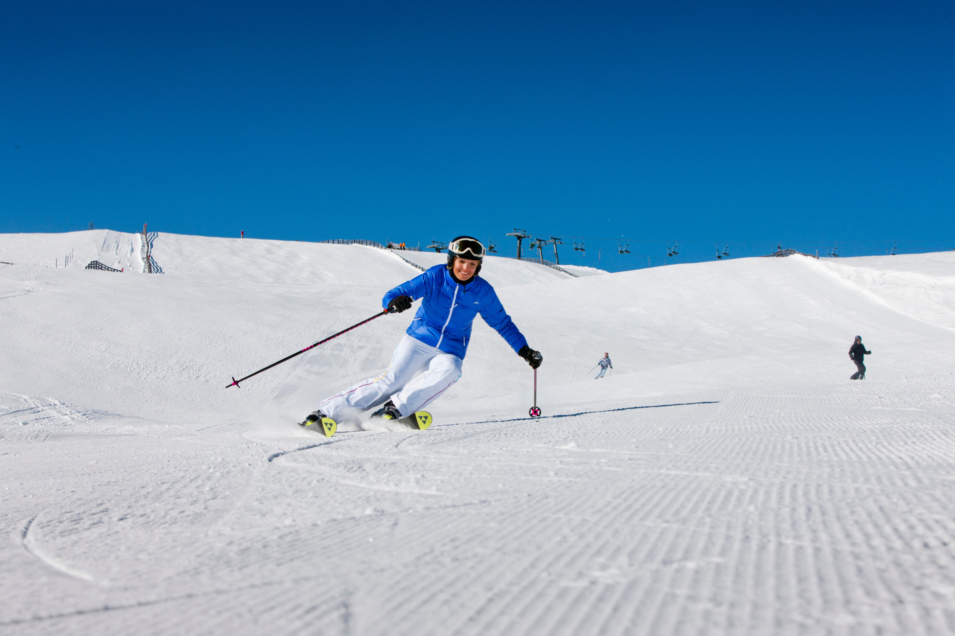 Skifahren von der Rosenkranzhöhe am Kreischberg