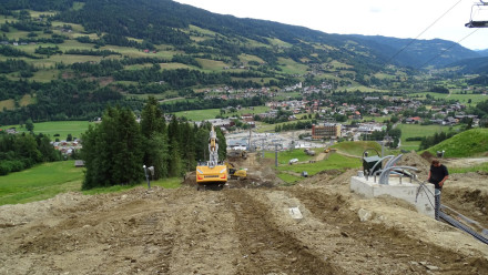 Auch auf der Strecke wird mit Hochdruck gearbeitet!