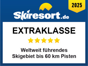 skiresort.de: Extraklasse: Weltweit führendes Skigebiet bis 60 km Pisten