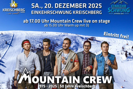 Mountain Crew live on stage