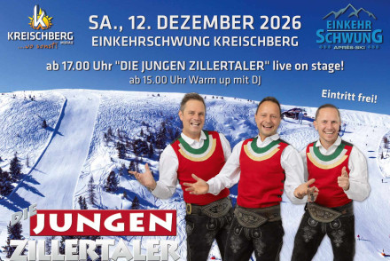 "Die jungen Zillertaler" live am Kreischberg
